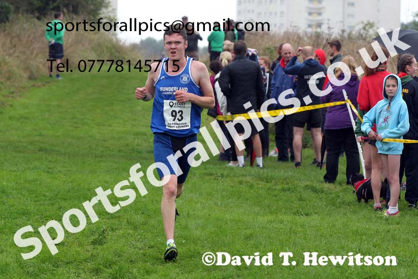 Mens and Womens under-17s, 2021 Farringdon Open Cross Country, Sunderland . Photo: David T. Hewitson/Sports for All Pics
